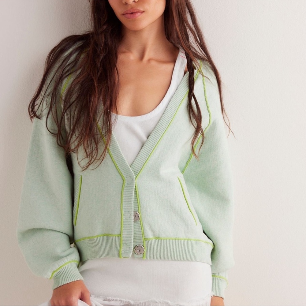 Free people midnight cardigan